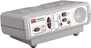 Image: The Doppler DP-M350 Blood Flow Monitor (Photo courtesy of Cook Medical).